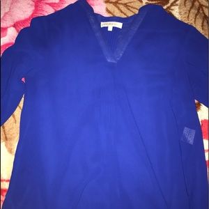 see through loose blouse